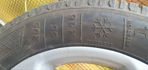 5x108as alufelnik 205/55 r16 gumikkal eladó
