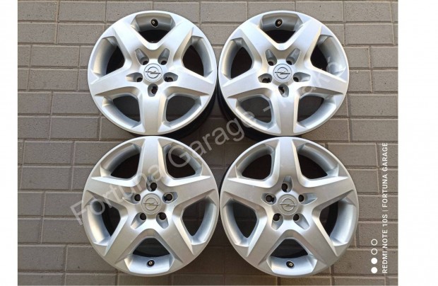 5x110 16" Opel Struktur lemezfelni garnitúra (627)