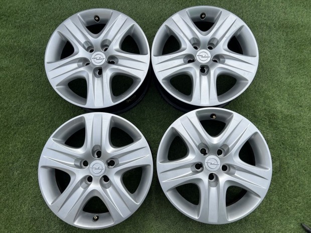 5x110 16" Opel gyári struktur lemezfelni 6,5Jx16h2 ET39