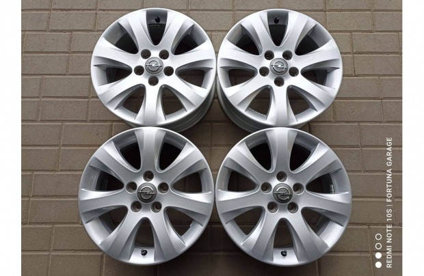 5x110 16" Opel haszn�lt alufelni garnit�ra+Tpms