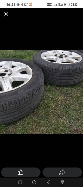 5x110 7x17 65,1/215-55r17 alufelni gumival