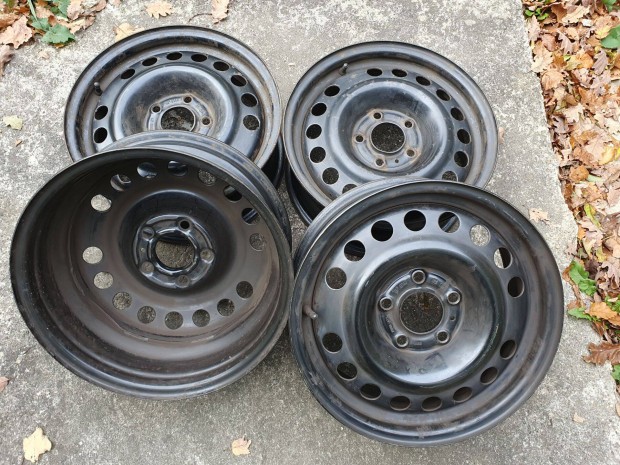 5x110 Opel lemezfelni 6x15 ET43 elad� 4db. Pl: Astra, Vectra, Saab