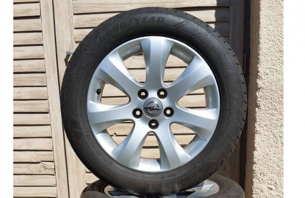 5x110 R16 Opel Alufelni újszerű gumival 205/55 Astra Vectra Zafira
