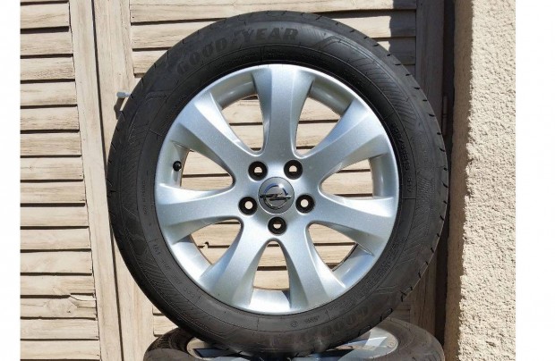 5x110 R16 Opel Alufelni újszerű gumival 205/55 Astra Vectra Zafira