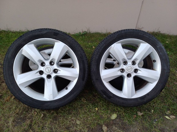 5x110 R17 Opel alufelni 225/45R17 gumikkal