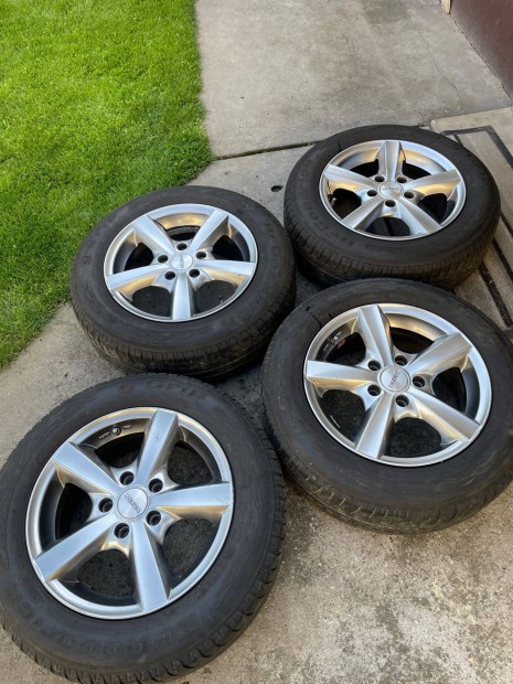 5x110 felfggesztsre 15" kerekek szp llapotban