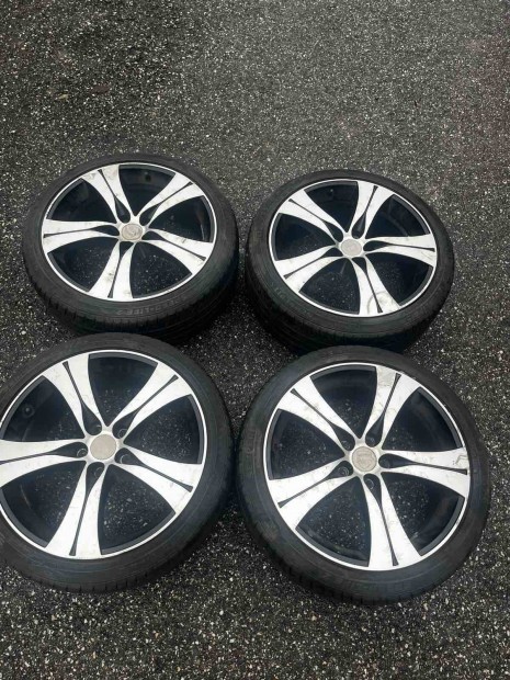 5x11218" Alufelni Audi Vw Skoda Seat 225/40 R18 nyrigumikkal