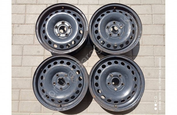 5x112 15" Volkswagen használt lemezfelni garnitúra (625)