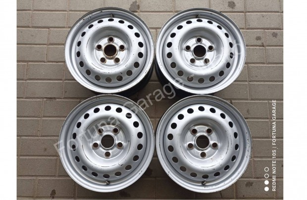 5x112 15" Volkswagen használt lemezfelni garnitúra (629)