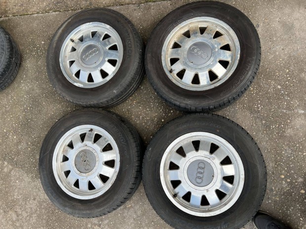 5x112 15 audi A4 alufelnik 195/65 R15 hankook nyri gumik