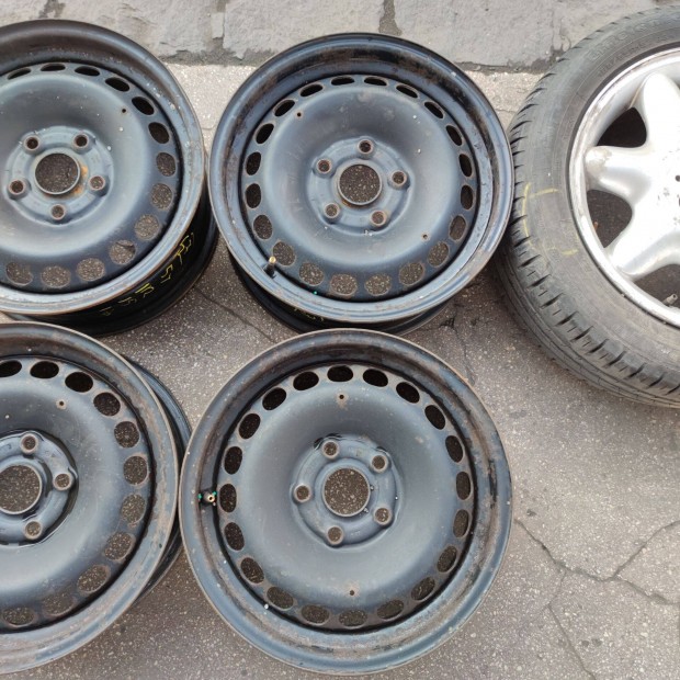 5x112 15 gyári lemezfelni audi,skoda,Volkswagen 12000ft a 4db /47/
