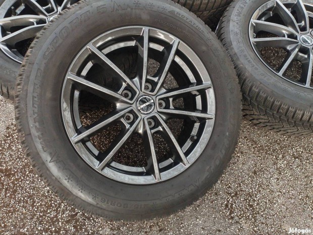 5x112 16 Borbet alufelni - Dunlop 215/60 r16 " tli VW Skoda Seat