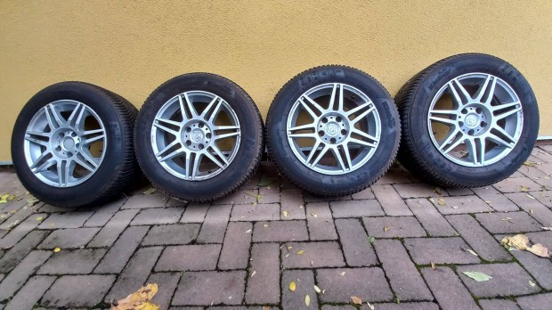 5x112 16" Aluett alufelni, �jszer� Kleber t�li gumi