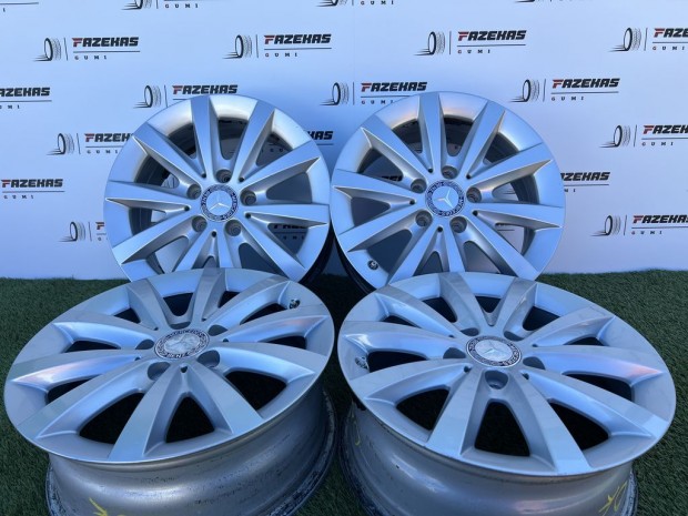 5x112 16" Mercedes gyári alufelni + TPMS 6,5Jx16h2 ET49