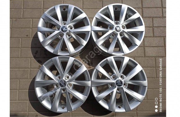 5x112 16" Skoda (5E0) használt alufelni garnitúra
