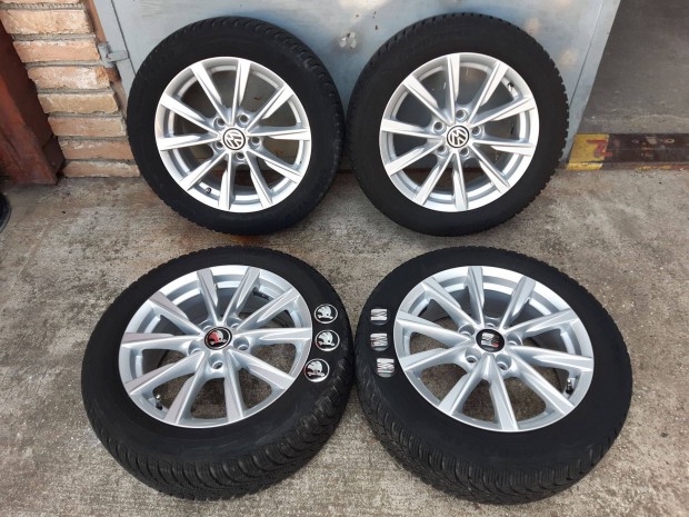 5x112 16" Skoda, VW, Seat +205/55 R16 téli