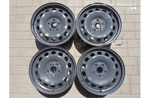 5x112 16" Volkswagen használt lemezfelni garnitúra (622)