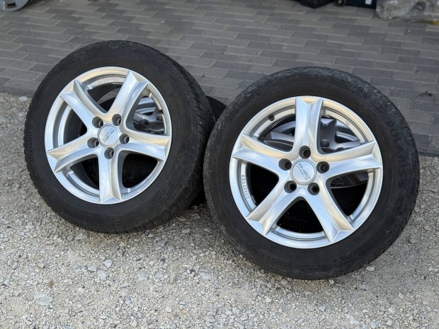 5x112 16" alufelni 205/55R16 téli gumikkal