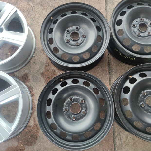 5x112 16 gyári lemezfelni audi,skoda,Volkswagen 30000ft a 4db/74/