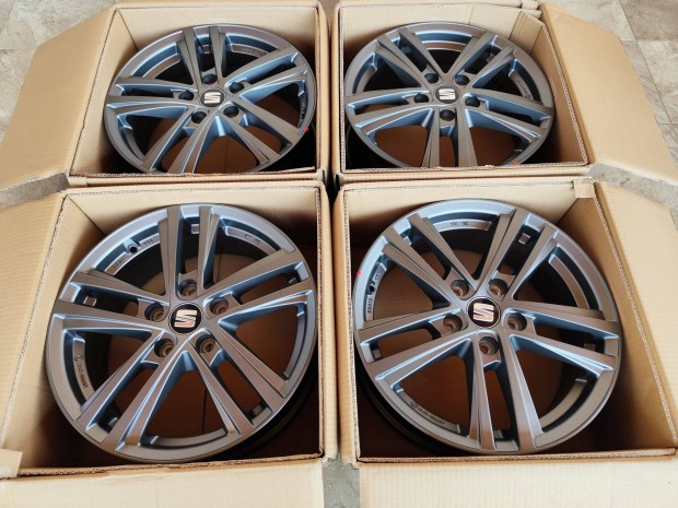 5x112 16 j gyri Seat alufelni, Skoda, Volkswagen, Abrera II grafit