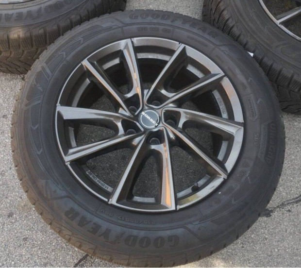5x112 17 Borbet grafit alufelni r17 " Vw Skoda Seat Audi Mercedes