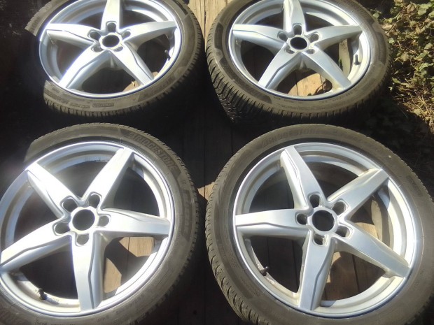 5x112 17" Dezent alufelni 225/45R17 Bridgestone Blizzak6 t�li gumival