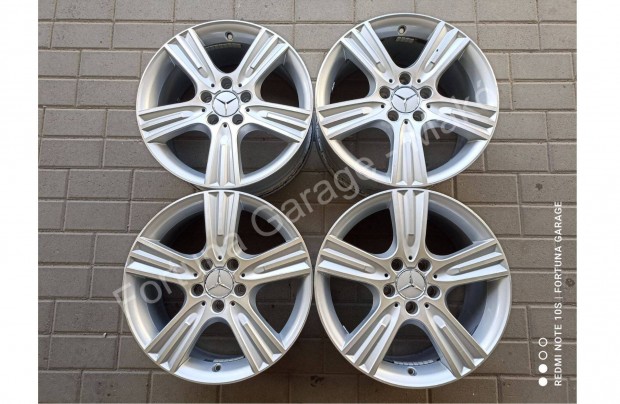 5x112 17" Mercedes-Benz (W204) ktszles hasznlt alufelni garnitra