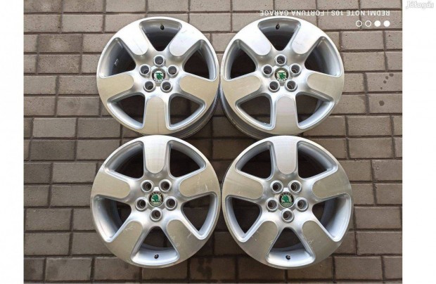 5x112 17" Skoda hasznlt alufelni garnitra