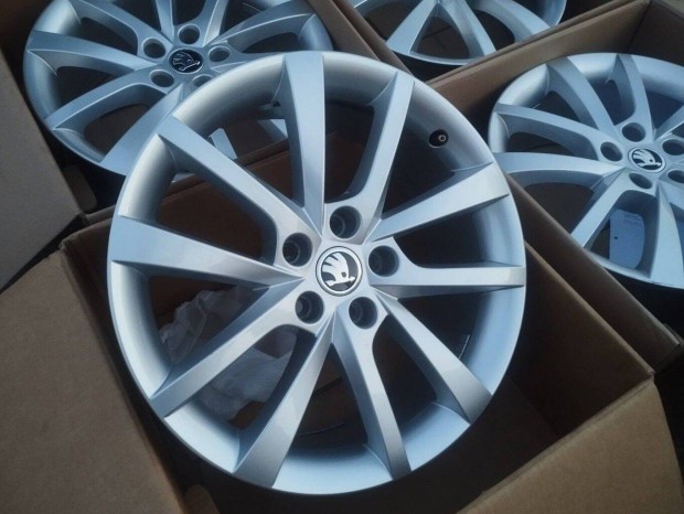 5x112 18 Skoda Elbrus Kodiaq Gyári alufelni r18 " VW Seat