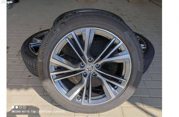 5x112 20" Skoda Enyaq Neptune jszer ktszles tli kerkgarnitra