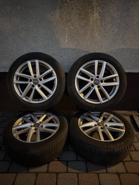 5x112 7j et40 17"Mak felni Continental wintercontact ts 870p 215/55r17