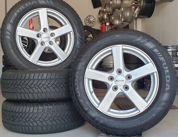 5x112 Alutec "Freeze" alufelni garnitúra 215/60 R16 téli gumikkal