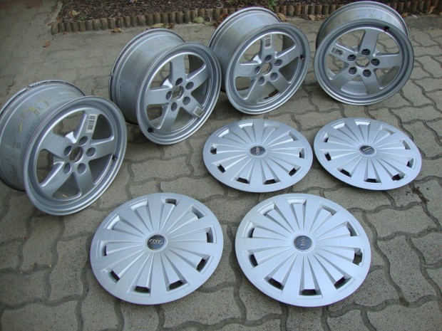 5x112 Audi A4 16" gyári alufelni dísztárcsával