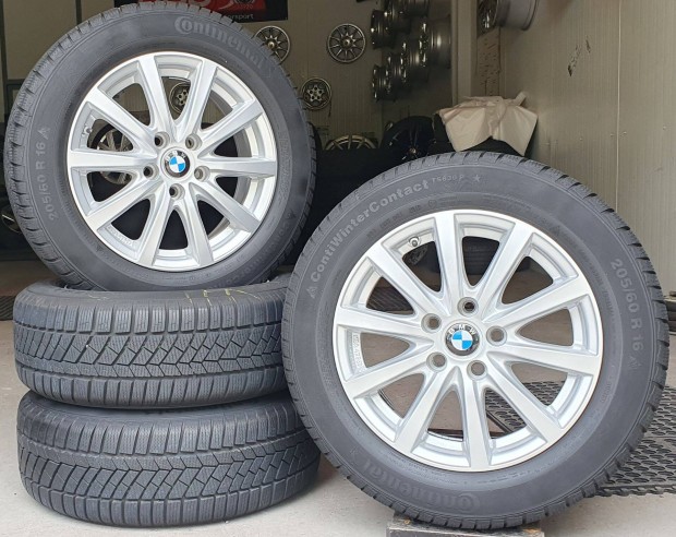 5x112 BMW 2 F45 alufelni 205/60 R16 tli gumik +Tpms /K213