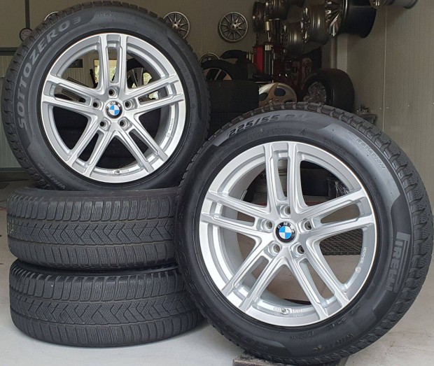 5x112 Dezent (BMW 5 G30-G31) alufelni 225/55 R17 téli gumik +Tpms