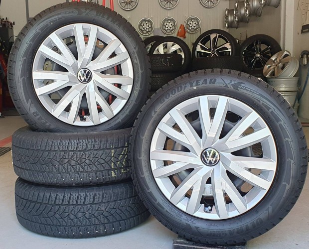 5x112 Gyri Volkswagen lemezfelni 205/55 R16 tli gumik /K243