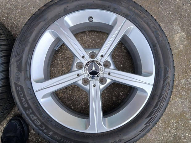 5x112 Mercedes A B CLA W177 W118 W247 17" alufelni felni téli gumikkal