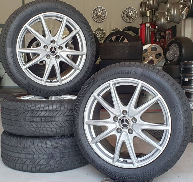 5x112 Platin (Mercedes V) alufelni 245/45 R18 téli gumik +Tpms szenzor