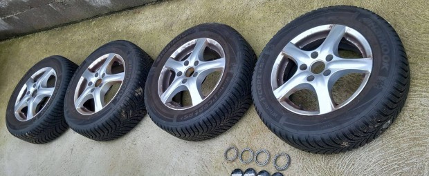 5x112 R15 Ronal alufelni + jszer Hankook tli gumi