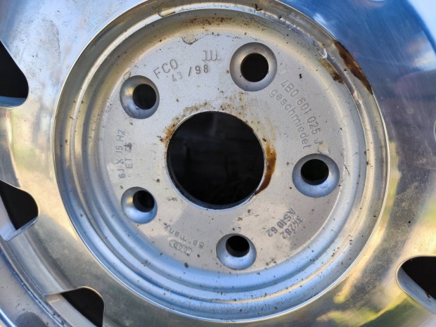 5x112 R15 gyári Audi Skoda VW pótkerek 205/60r15
