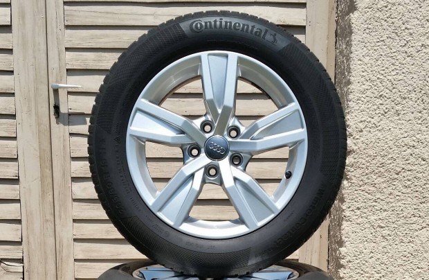 5x112 R16 Audi Alufelni nagyon jó gumival 205/60 Volkswagen Skoda Seat