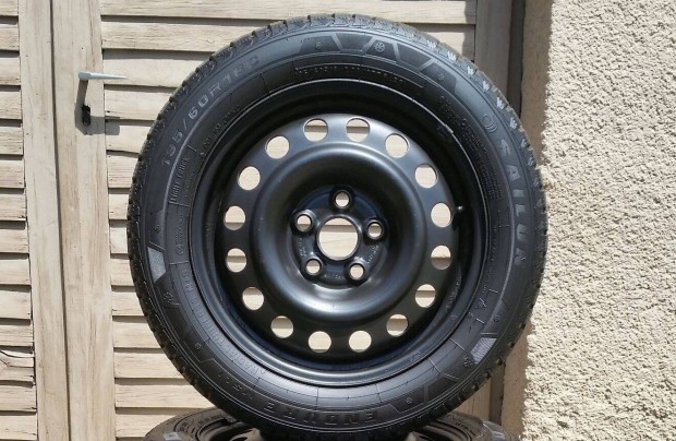 5x112 R16 Volkswagen Transporter T4 felni újszerű gumival 195/60 R16C