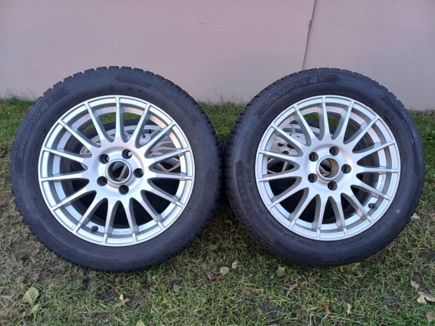 5x112 R16 alufelni 205/55R16 téli gumikkal