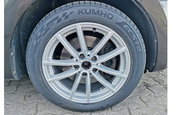 5x112 R17 alufelni szett elad� 2025-�s ny�ri gumikkal