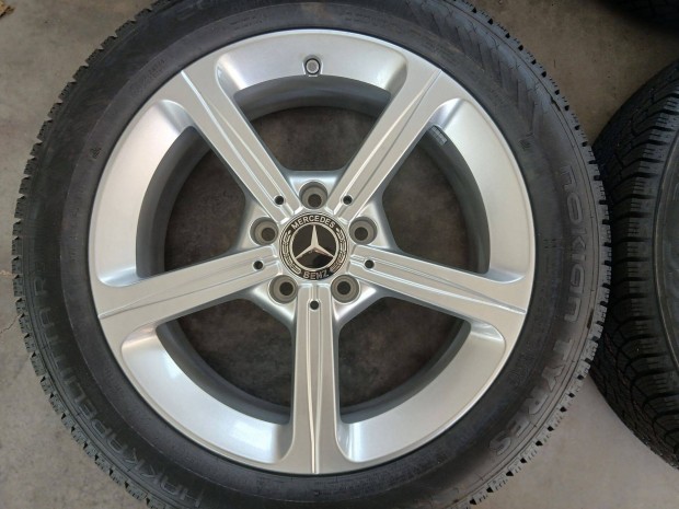 5x112 Új Mercedes A B CLA W177 W118 W247 17" alufelni felni Új gumik!