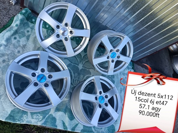 5x112 dezent új alufelni szett