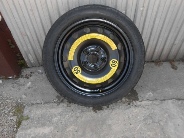 5x112 gyári 16" mankókerék, pótkerék VW,Audi, Skoda
