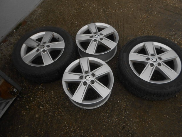 5x112 gyri Skoda 16" alufelni 16 coll