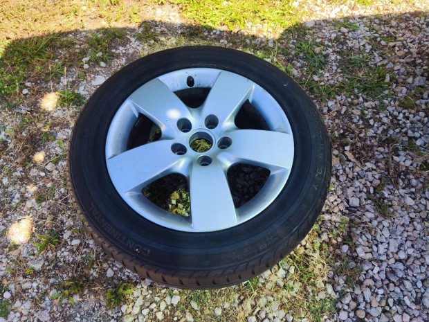 5x112 r16 gyári Audi VW Skoda 215/55 pótkerek