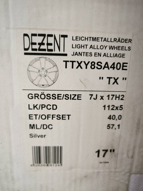 5x112 r17 Vw Seat Skoda Mercedes Audi alufelni